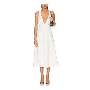 midi dress women formal Timely Matter Dark Rust Red Belted Sleeveless Midi Dress